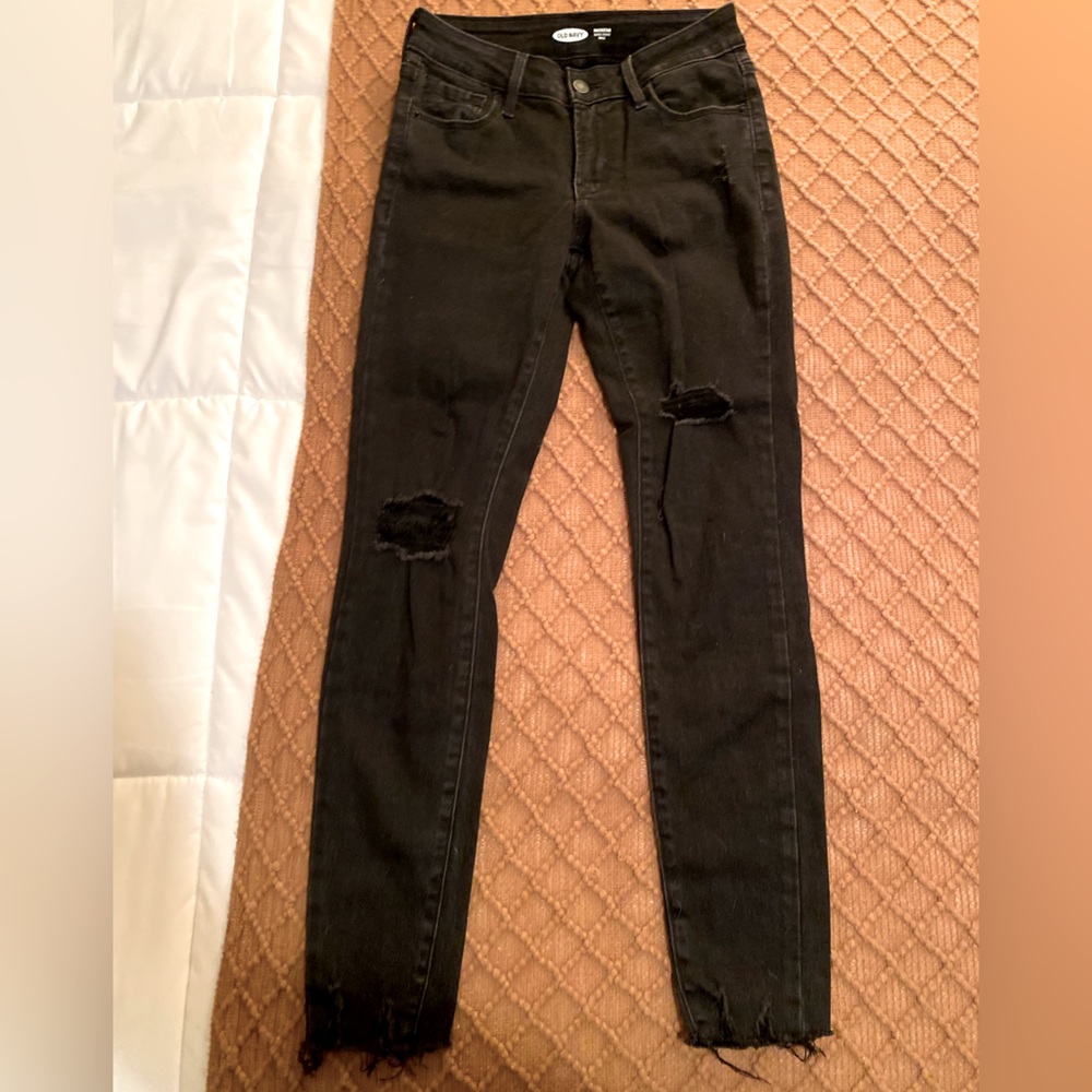 Old Navy Black Size 0 Rockstar Skinny Jeans